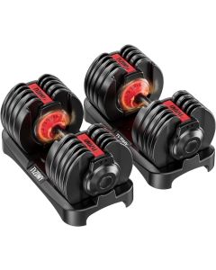 Adjustable Dumbbells Set of 2，Free Weights Dumbbells Set，Adjustable Dumbbell Set，52.5 lbs pair 105 lbs，15 in 1，for Men/Women Gym Equipment for Home Strength Training Equipment